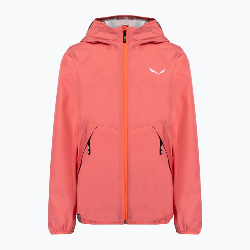 Salewa Aqua PTX jachetă de ploaie pentru copii roz 00-0000028120