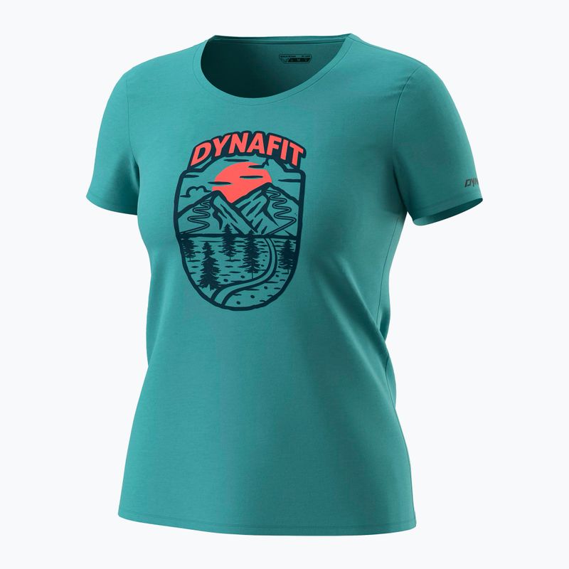 Tricou pentru femei  DYNAFIT Graphic Co brittany blue/horizon 3