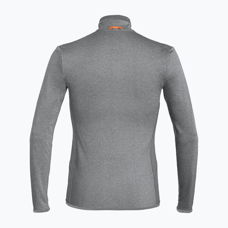 Hanorac bărbătesc Salewa Puez Hybrid PL FZ fleece gri 00-0000027388 5