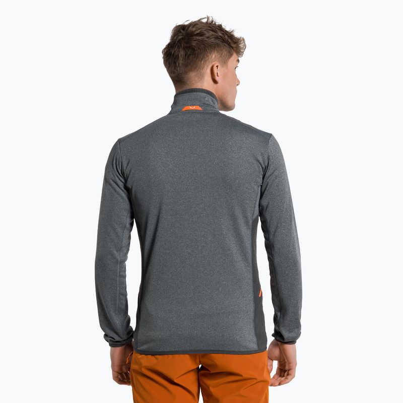 Hanorac bărbătesc Salewa Puez Hybrid PL FZ fleece gri 00-0000027388 3