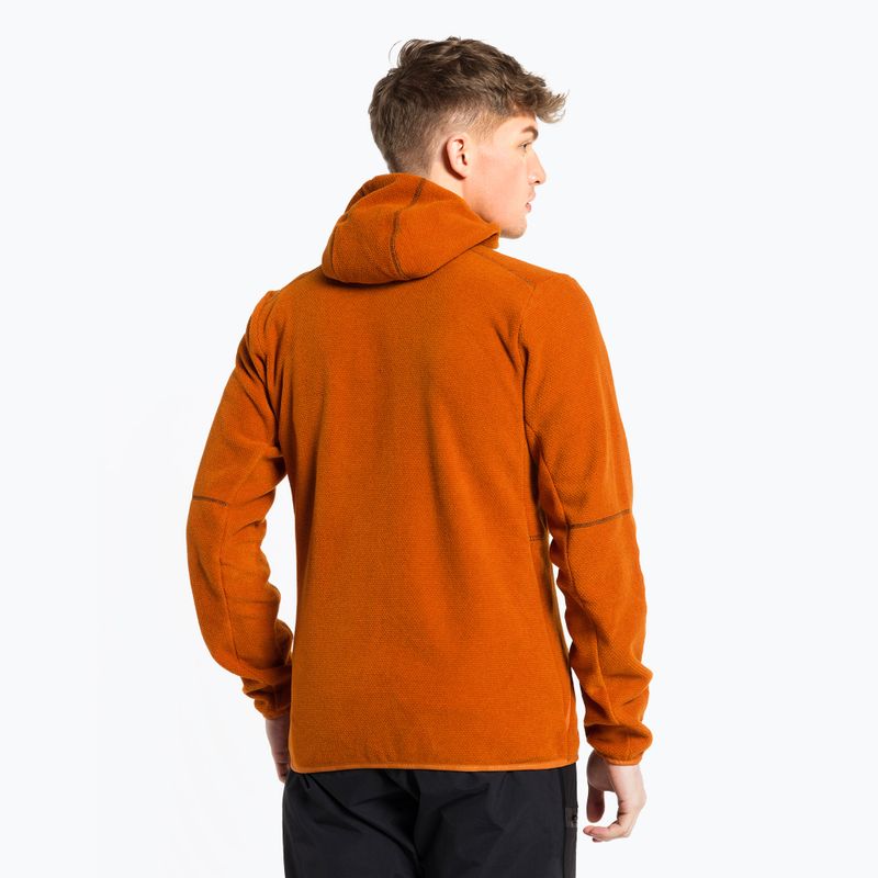 Hanorac bărbătesc Salewa Nuvolo EN fleece sweatshirt portocaliu 00-0000027922 3