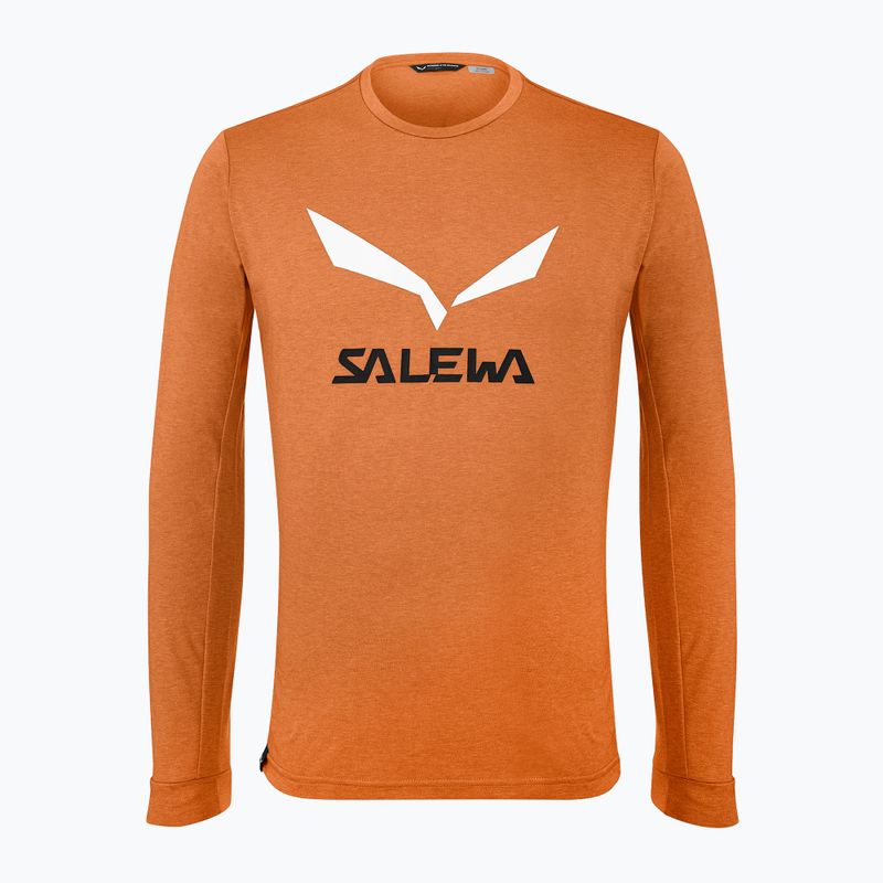 Cămașă de trekking pentru bărbați Salewa Solidlogo Dry orange 00-0000027340 4