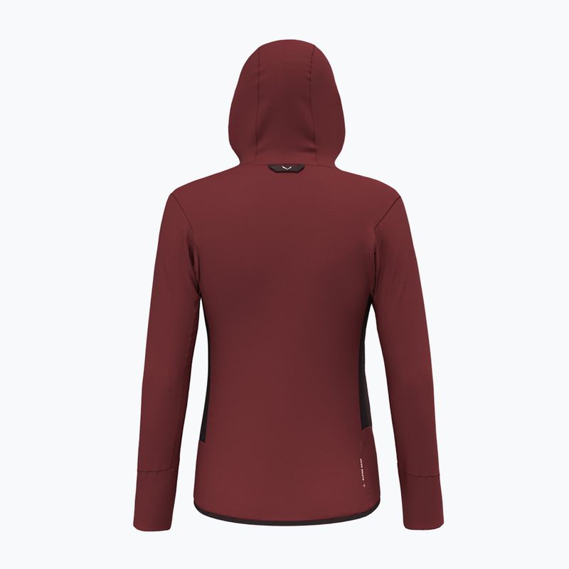 Salewa bluză de trekking pentru femei Lavaredo Hemp cu glugă cu glugă roșu 00-0000028238 9