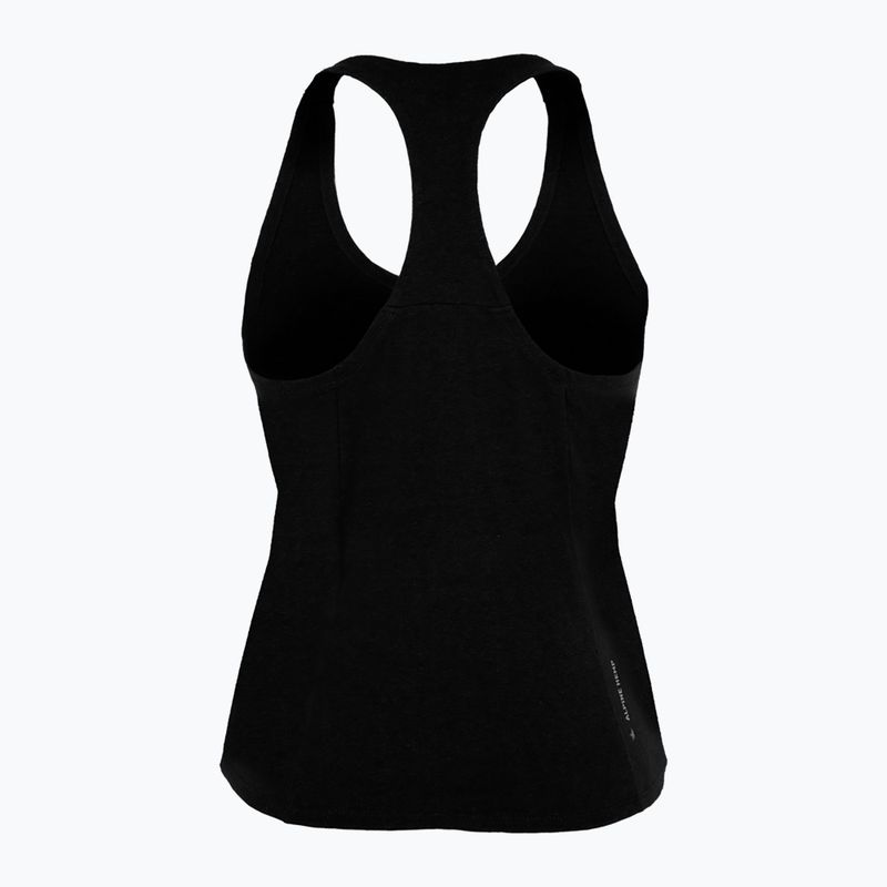 Salewa cămașă de alpinism pentru femei Lavaredo Hemp Crop Tank negru 00-0000028369 2