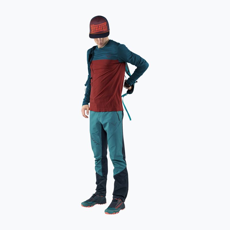 Tricou pentru bărbați DYNAFIT Traverse S-Tech pentru drumeții maro 08-0000071606