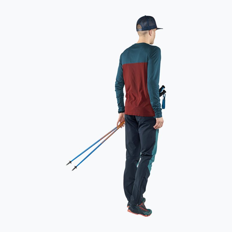 Tricou pentru bărbați DYNAFIT Traverse S-Tech pentru drumeții maro 08-0000071606 2