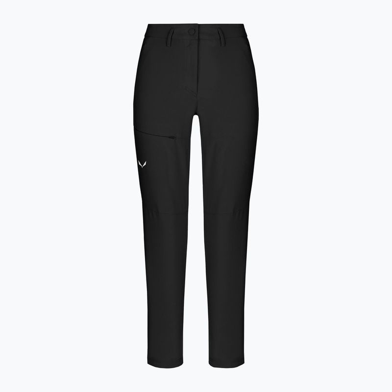 Pantaloni de trekking pentru femei Salewa Puez Dolomitic 2 Dst Reg black out