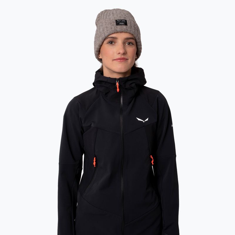 Geacă softshell pentru femei Salewa Sella DST black out 4