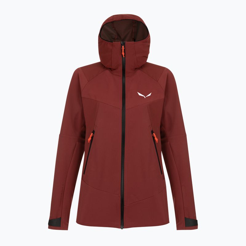 Geacă softshell pentru femei Salewa Sella DST syrah 7