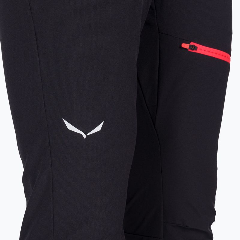 Pantaloni softshell pentru femei Salewa Sella DST Lights negru 00-0000028475 4