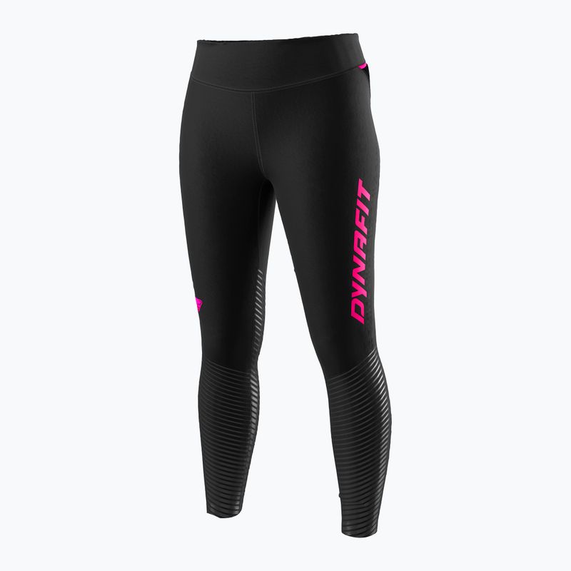 Colanți de alergare pentru femei DYNAFIT Reflective black out pink glo 5