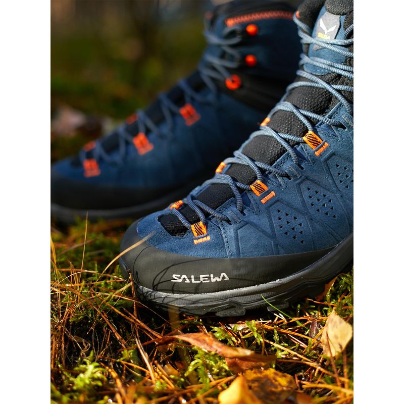 Cizme de trekking pentru bărbați Salewa Alp Trainer 2 Mid GTX albastru 00-0000061382 12