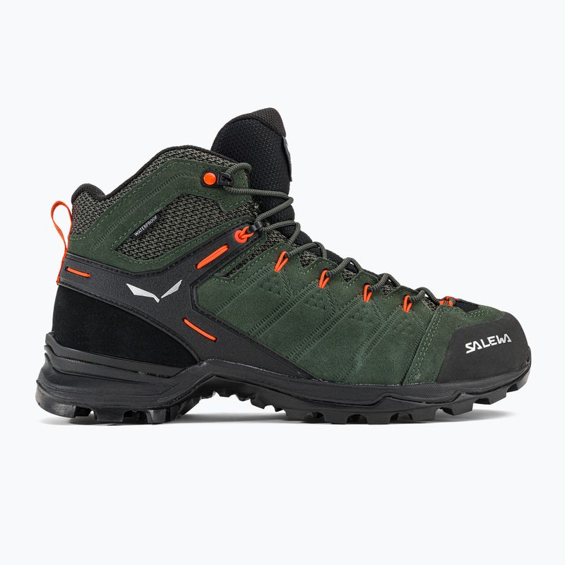 Cizme de trekking pentru bărbați Salewa Alp Mate Mid WP verde 00-0000061384 2