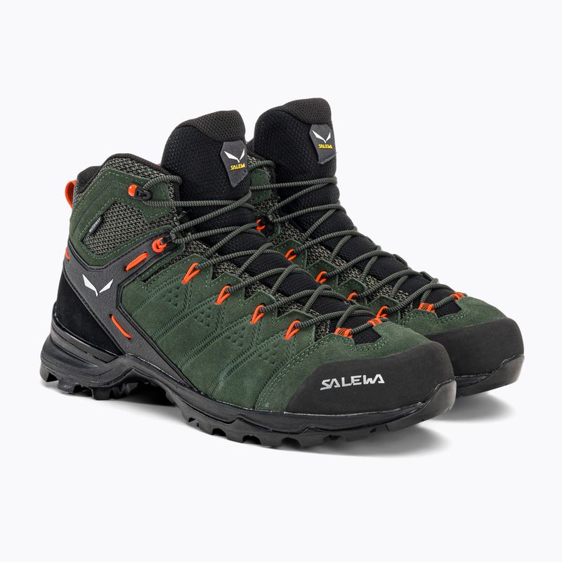 Cizme de trekking pentru bărbați Salewa Alp Mate Mid WP verde 00-0000061384 4