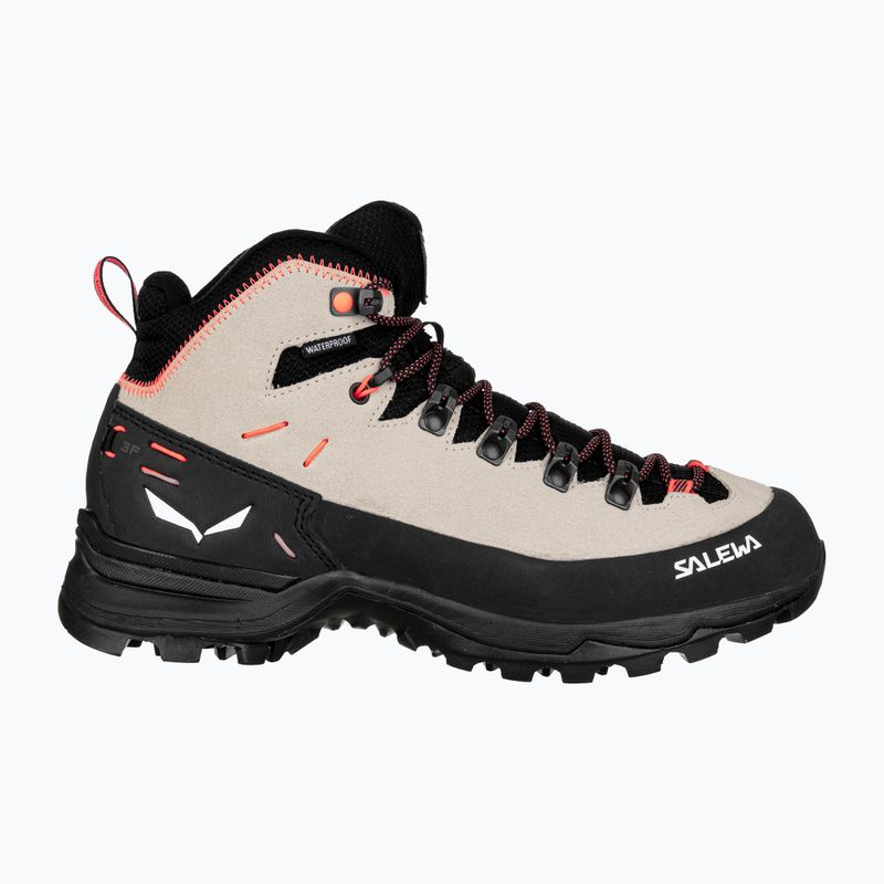 Încălțăminte de trekking pentru femei Salewa Alp Mate Winter Mid PTX oatmeal/ black 2