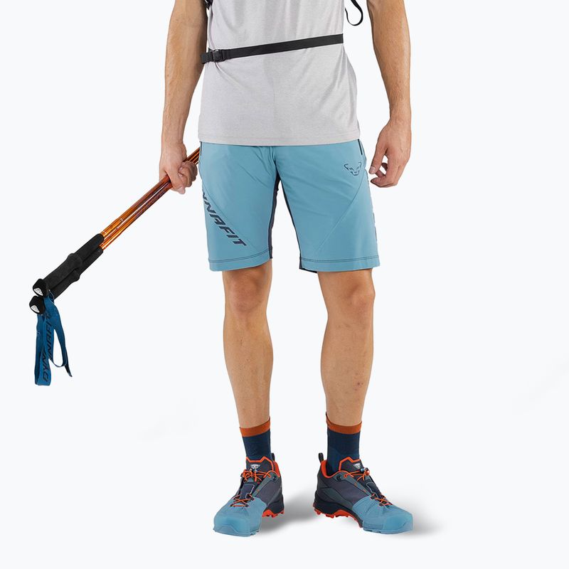 DYNAFIT Transalper Light Dynastretch pantaloni scurți de trekking pentru bărbați albastru furtună