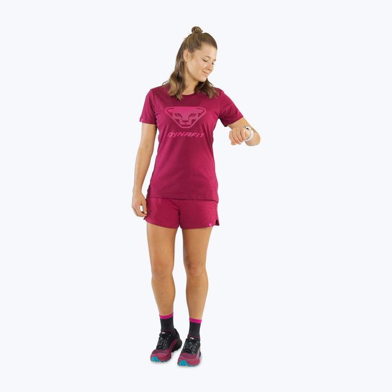 Tricou pentru femei  DYNAFIT Graphic Co beet red 2