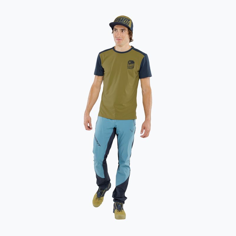 Tricou pentru bărbați DYNAFIT Transalper Light pentru drumeții verde 08-0000071298 5