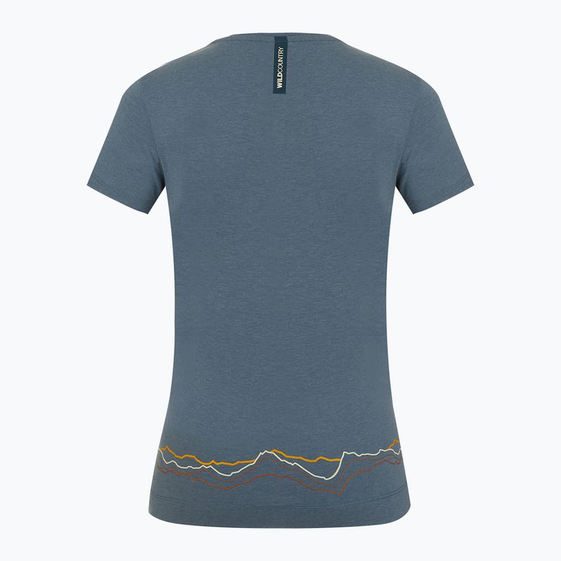 Wild Country Flow tricou de alpinism pentru femei albastru 40-0000095239 2