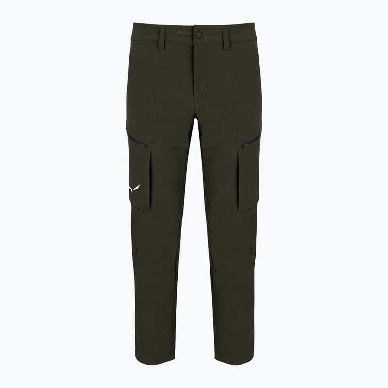 Pantaloni bărbătești softshell Salewa Puez DST Cargo green 00-0000028310 7