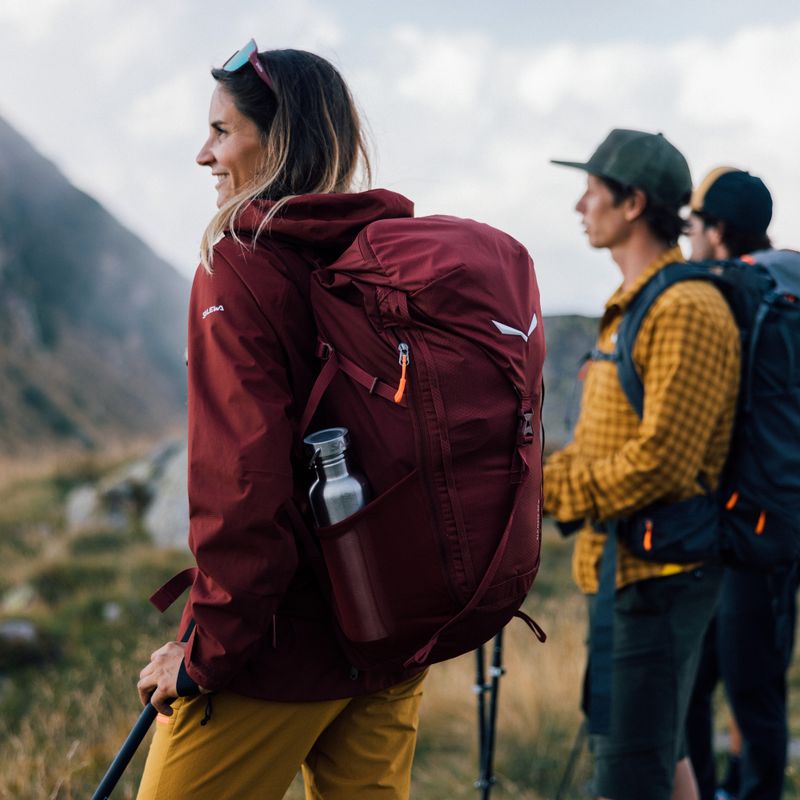 Jachetă softshell pentru femei Salewa Agner DST burgundy 00-0000028301 14