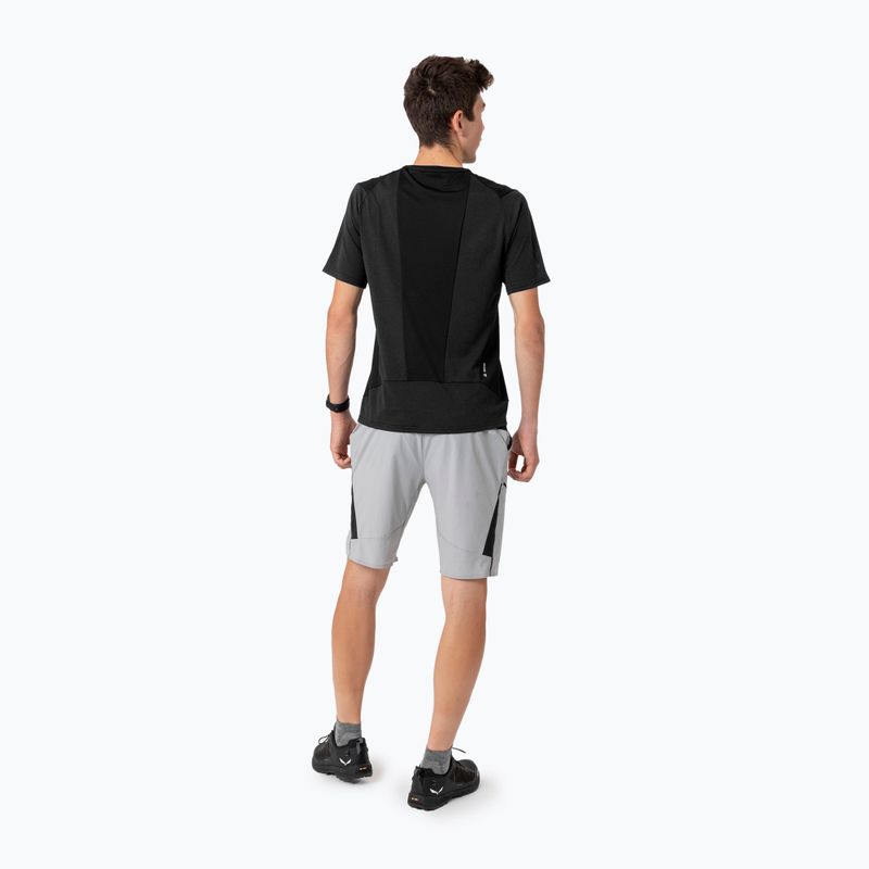 Tricou pentru bărbați Salewa Pedroc Dry Mesh black out 3