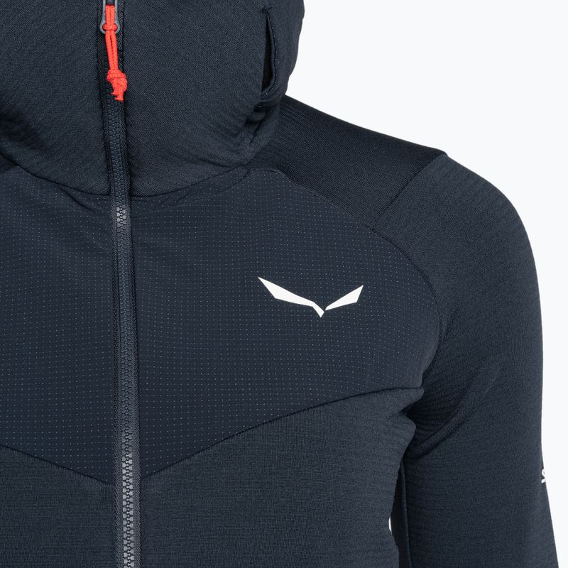 Hanorac de trekking pentru femei Salewa Agner Polarlite cu glugă albastru marin 00-0000028558 5