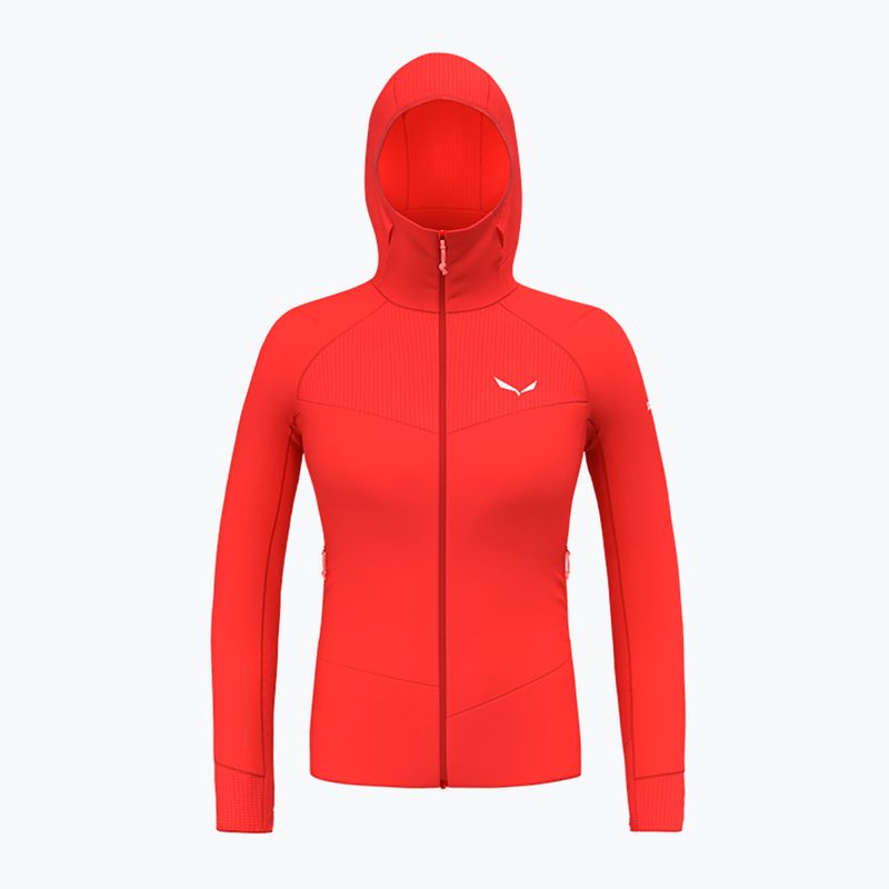 Salewa bluză de trekking pentru femei Agner Polarlite cu glugă roșu 00-0000028558 6