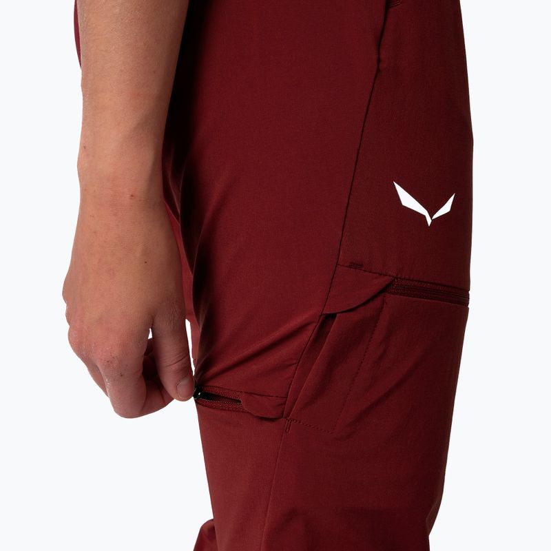 Pantaloni de trekking pentru femei Salewa Pedroc 2 DST 2/1 maro 00-0000028588 7