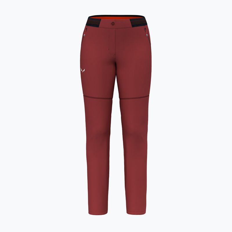 Pantaloni de trekking pentru femei Salewa Pedroc 2 DST 2/1 maro 00-0000028588 9
