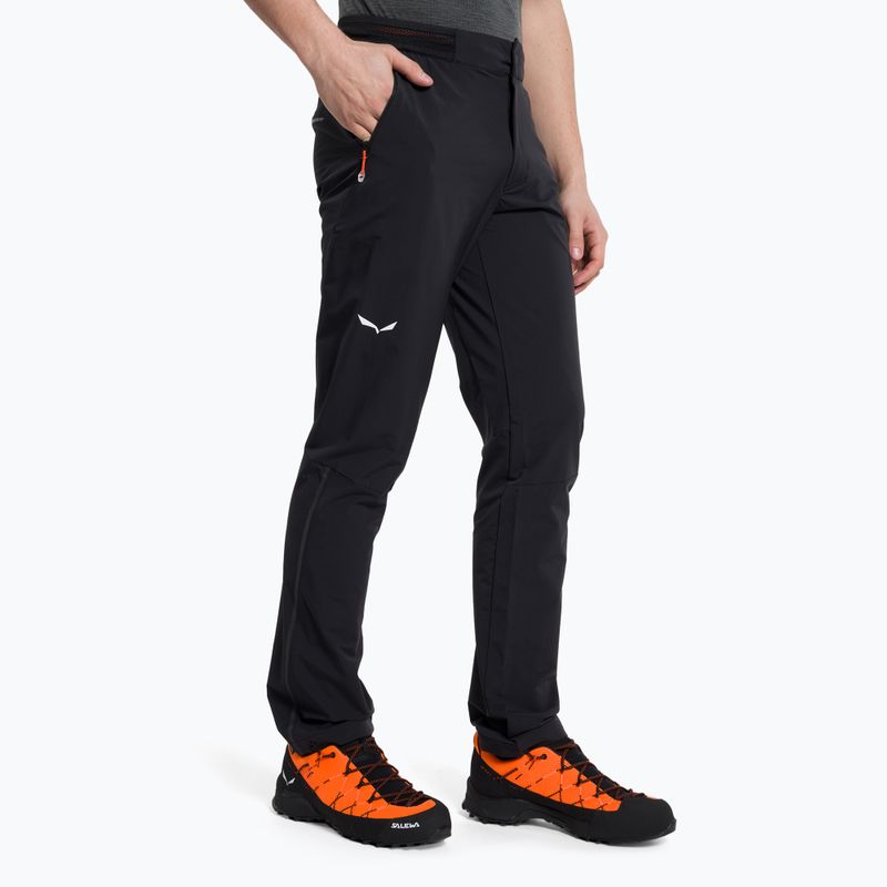 Pantaloni de trekking pentru bărbați Salewa Pedroc 4 DST negru 00-0000028591