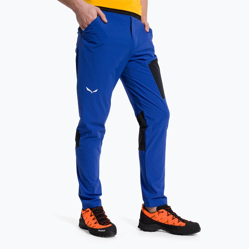 Pantaloni de trekking pentru bărbați Salewa Pedroc 2 DST Albastru deschis 00-0000028597