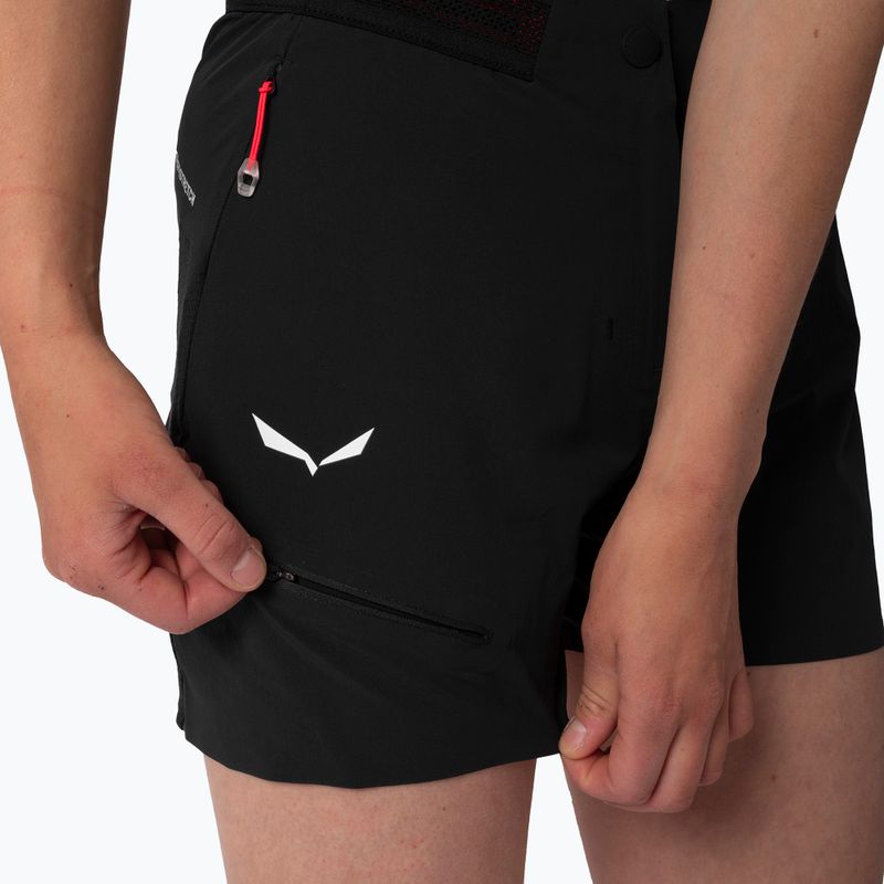 Pantaloni scurți de trekking pentru femei Salewa Pedroc Pro Dst Cargo black out 5