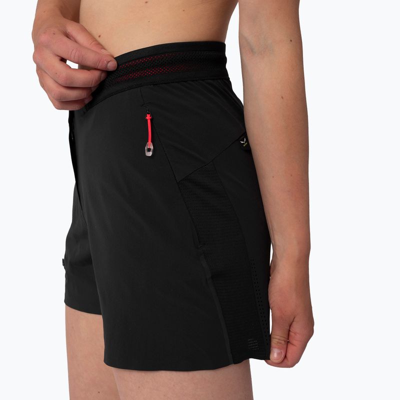 Pantaloni scurți de trekking pentru femei Salewa Pedroc Pro Dst Cargo black out 8