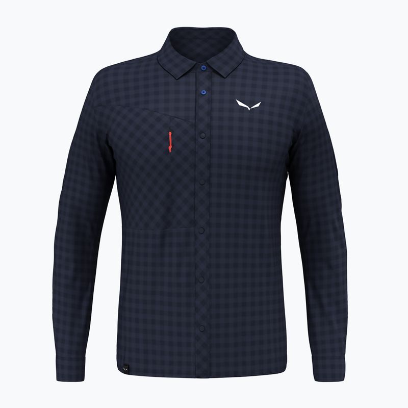 Tricou pentru bărbați Salewa Puez Dry navy blazer