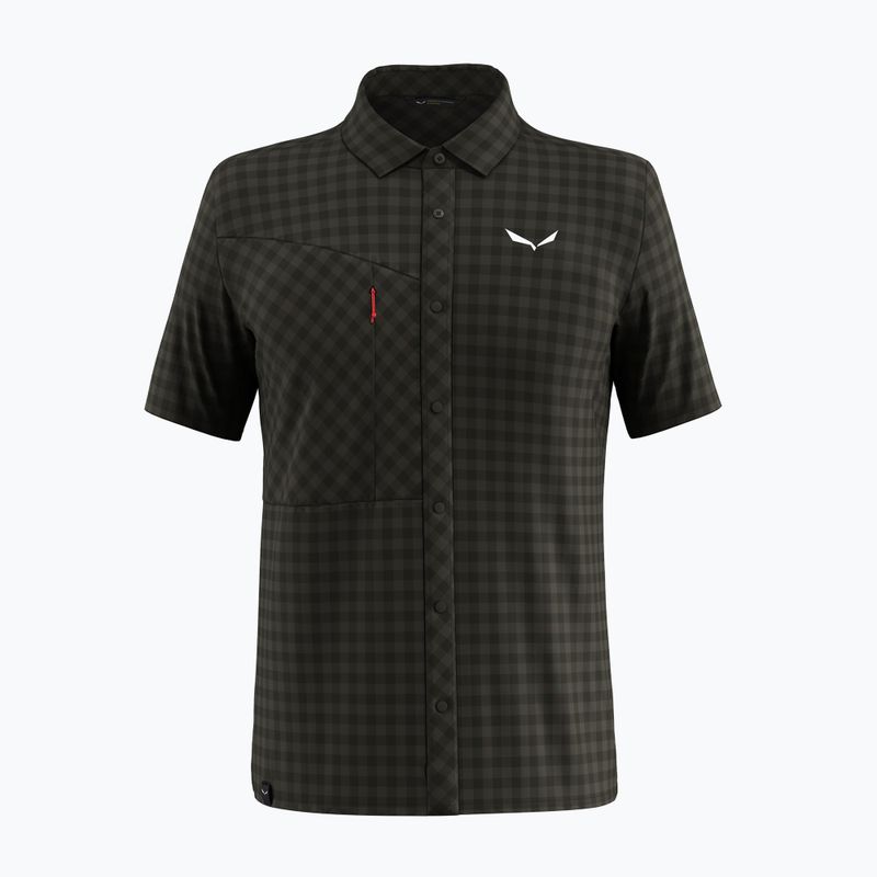 Cămașă pentru bărbați Salewa Puez Dry S/S dark olive 5