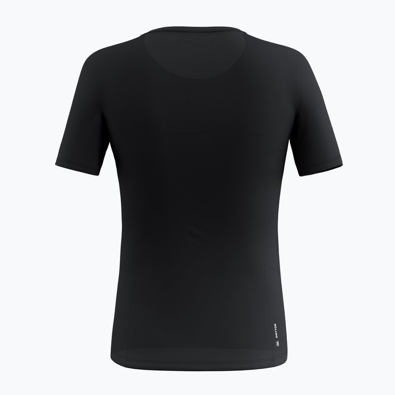 Tricou de trekking pentru femei Salewa Puez Sporty Dry black out 2