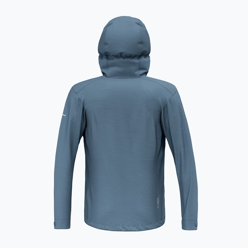 Geacă de ploaie pentru bărbați Salewa Puez Aqua 4 PTX 2.5L java blue 2