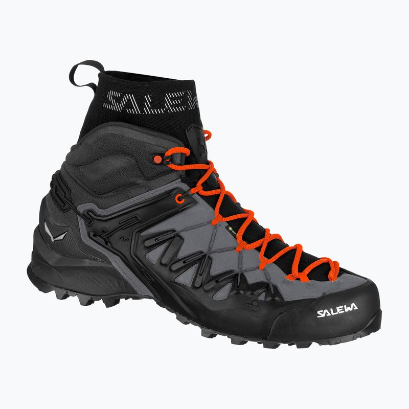 Încălțăminte de abordare pentru bărbați Salewa Wildfire Edge Mid GTX quiet shade/onyx 9