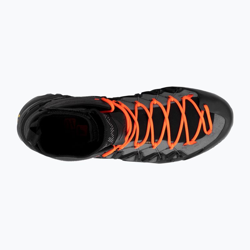 Încălțăminte de abordare pentru bărbați Salewa Wildfire Edge Mid GTX quiet shade/onyx 13