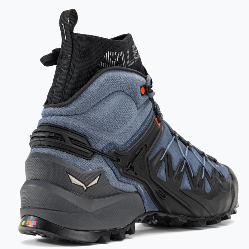 Salewa bărbați Wildfire Edge Mid GTX pantof de abordare negru-albastru 00-0000061350 9