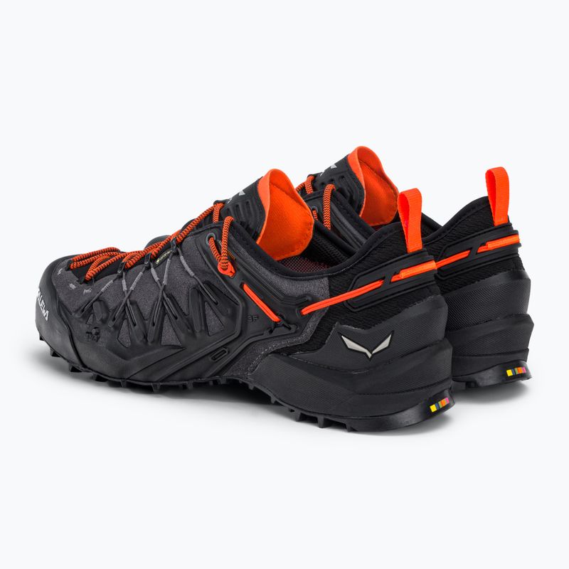 Pantof de abordare Wildfire Edge GTX pentru bărbați Salewa gri-negru 00-0000061375 3