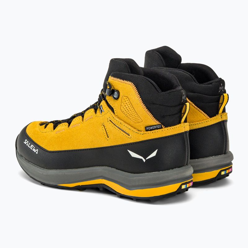 Cizme de trekking pentru copii Salewa MTN Trainer 2 Mid PTX galben 00-0000064011 3