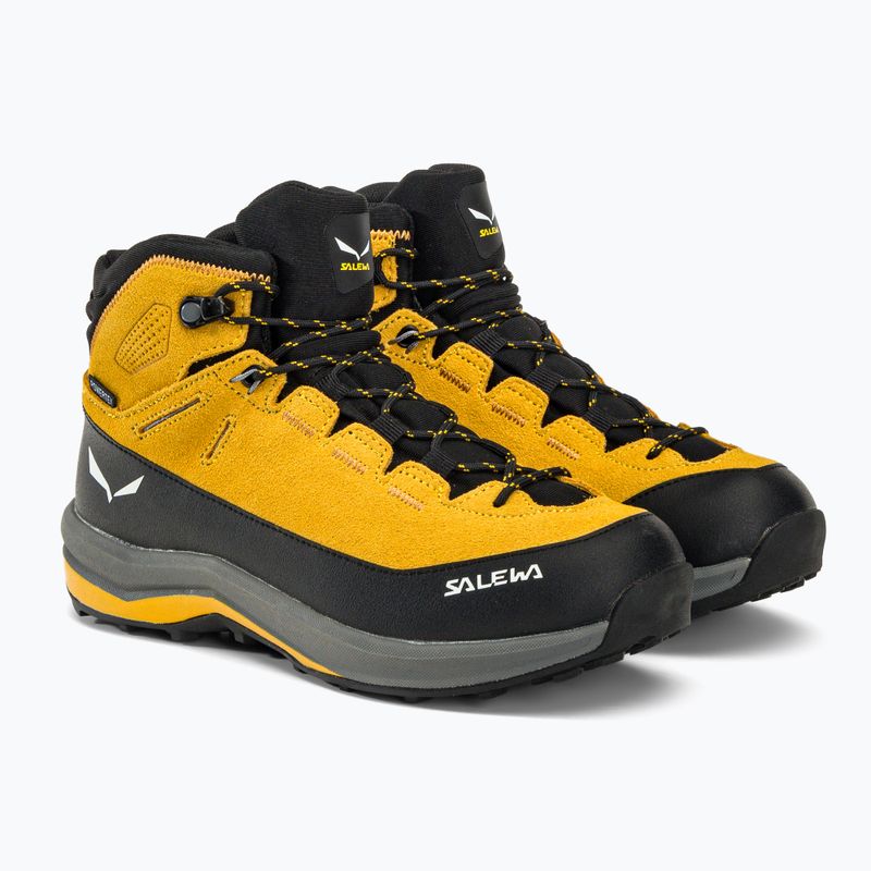 Cizme de trekking pentru copii Salewa MTN Trainer 2 Mid PTX galben 00-0000064011 4