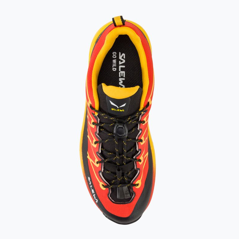 Încălțăminte de trekking pentru copii Salewa Wildfire 2 Ptx red orange/gold 5