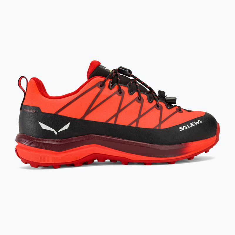 Încălțăminte de trekking pentru copii Salewa Wildfire 2 Ptx fluo coral.syrah 2