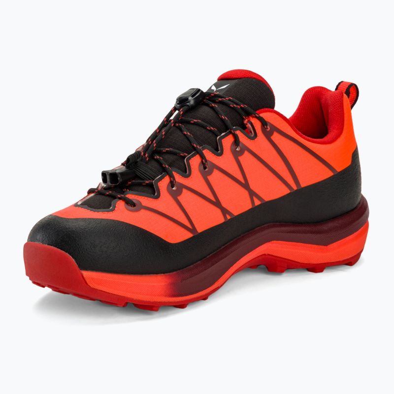 Încălțăminte de trekking pentru copii Salewa Wildfire 2 Ptx fluo coral.syrah 7