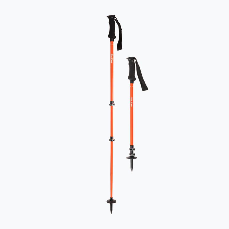 Bețe de trekking Salewa Puez Aluminum Pro hot neon orange 5