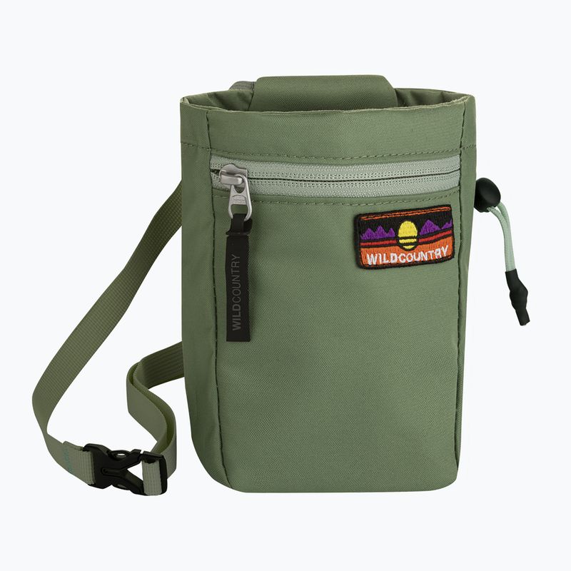 Wild Country Flow sac de magnezie verde 40-0000010027
