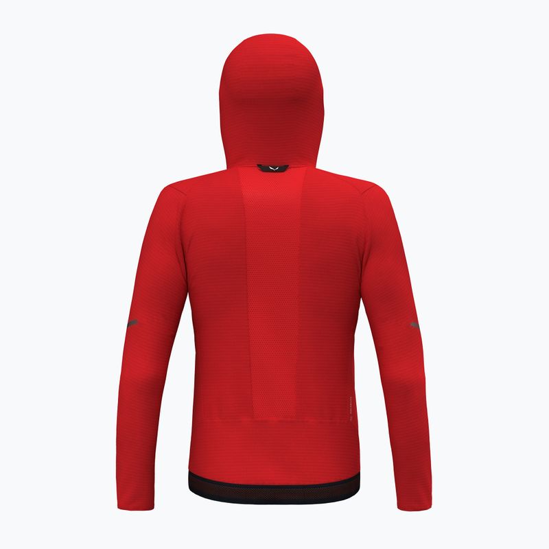 Bluză de trekking pentru bărbați Salewa Pedroc PL Hooded flame 2